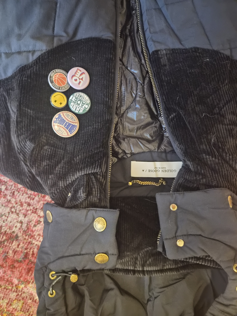 Golden Goose Corduroy Puffer Jacket - Picture 2 of 4